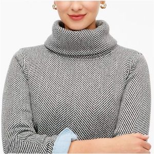 J. Crew Factory Long-Sleeve Funnel Neck Pullover - Size Small